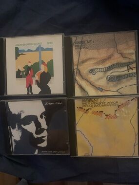 Brian Eno CD Lot Ambient 2/4, another green world, before and after science